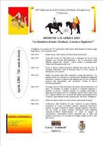 Volantino festa bandiera 