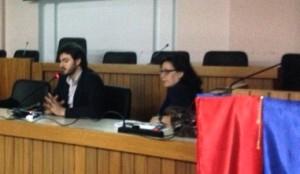 L'assessore Maria Laura maggiore con il sindaco Patrizio Cinque