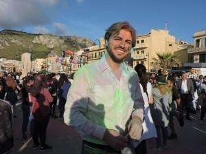 il sindaco di Bagheria Patrizio Cinque alla manifestazione "Ciuri di tutto l'anno"