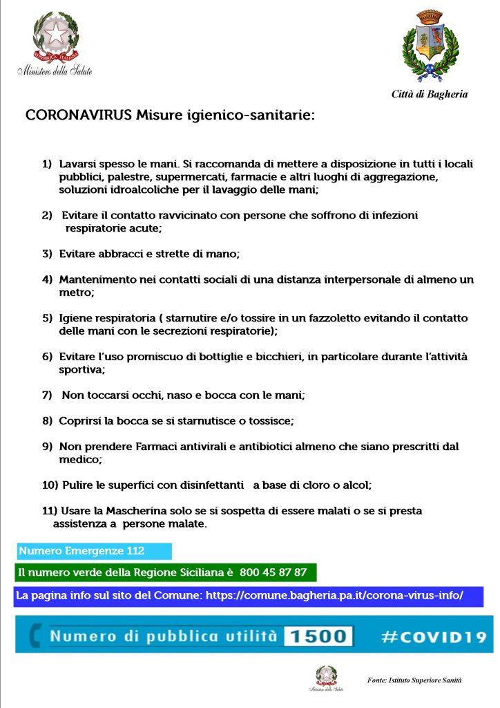 Coronavirus: L'amministrazione comunale in riunione per stabilire tutte le  azioni per evitare il contagio - Città di Bagheria